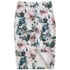 Summer Cartoon Print Elegant Pencil Skirt Women Bodycon High Waist Knee Length Skirt Female