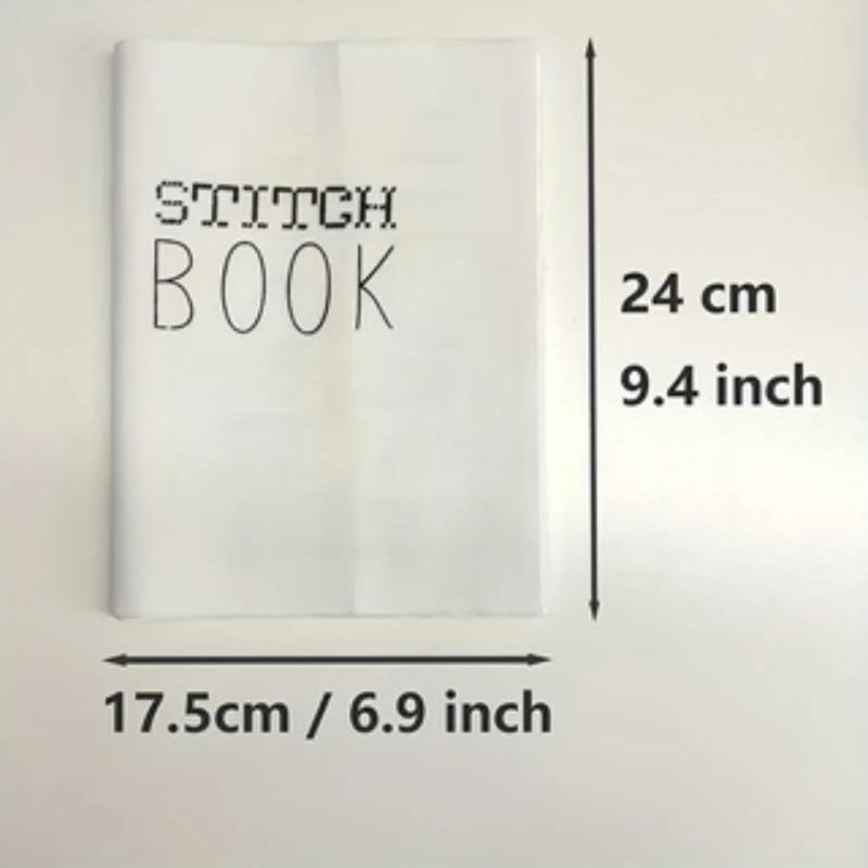 1 Set Stickstichbücher – Schritt-für-Schritt-DIY-Nähbuch für Anfänger, Handstickerei lernen mit klaren Abbildungen & Mustern