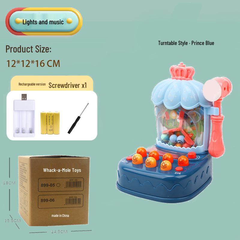 Educational Whack-a-Mole Toy for Infants and Toddlers 0-2.5 Years - Ideal for Early Development and Fun for Boys & Girls