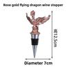 Deer Head Bottle Stopper Gold Seals Red Wine Sealer With Seal For Home Bar Decor