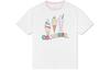 Set In Sleeve T Shirt Women's White 10022853-A01