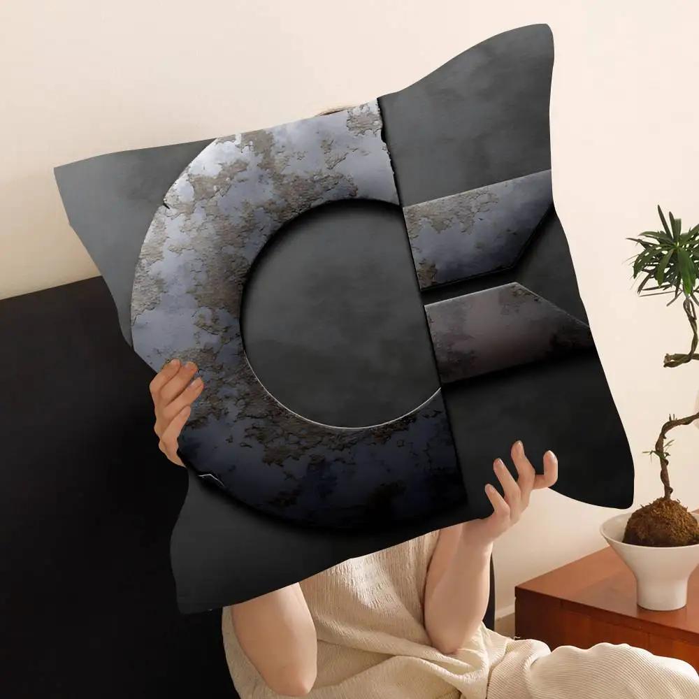 C-CommodoreS LOGO Pillow Gift Home Office Decoration Bedroom Sofa Car Cushion Cover Case 45x45