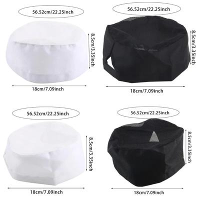 Chef Cap Cuisine Hats Catering Kitchen Cook Hat Bakery Cafe Waiter Work Caps