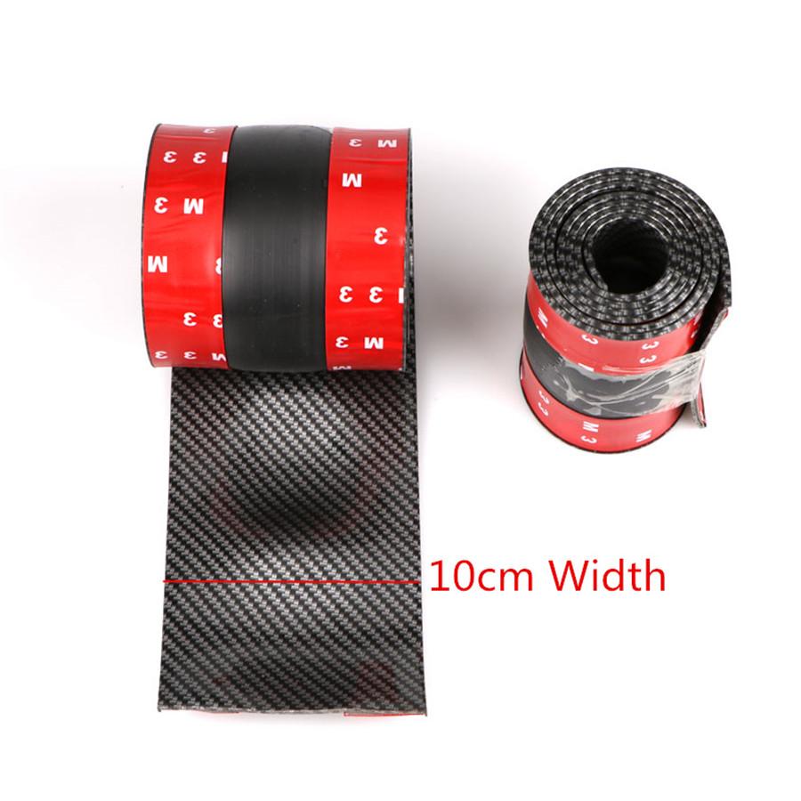 Car Door Sill Scuff Welcome Pedal Protect Front Rear bumper Corners Rear Parking