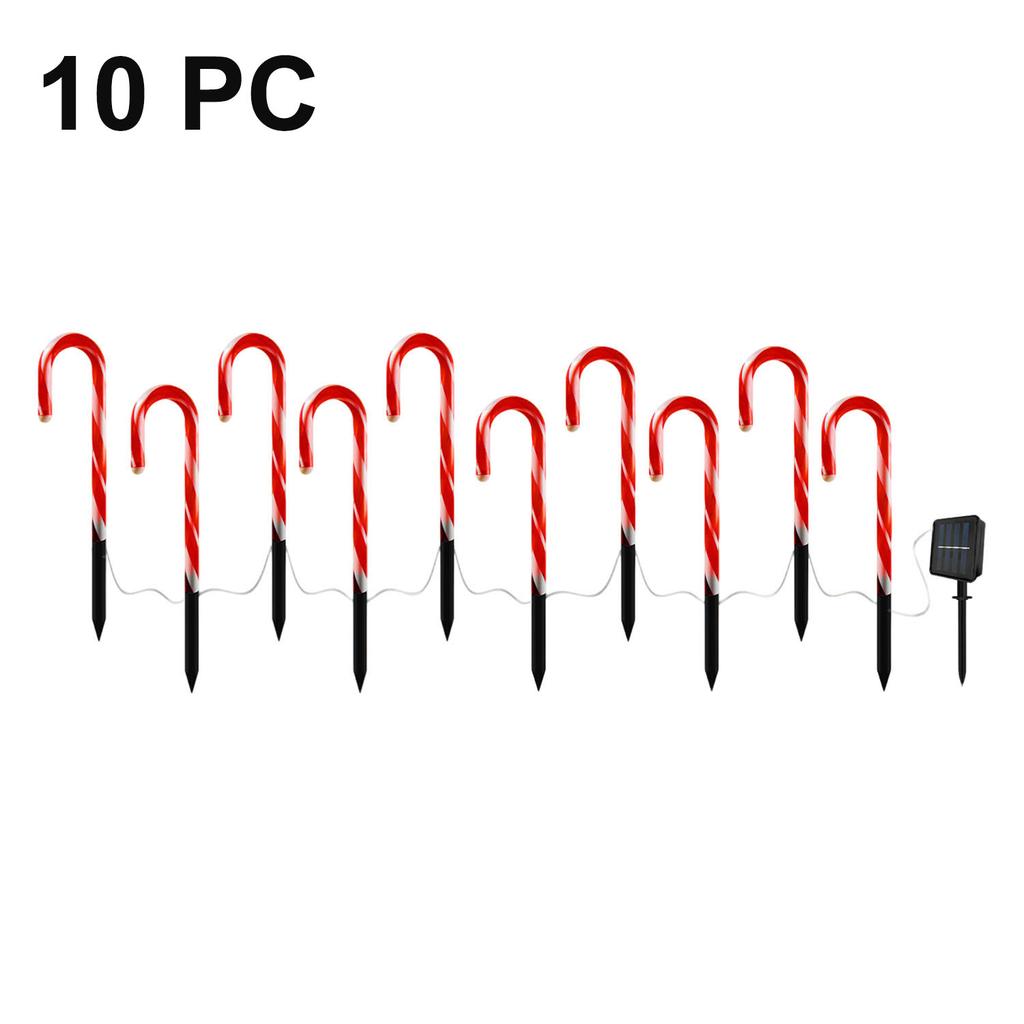 Solar Cane Light LED Waterproof Battery Lawn Christmas Decoration Light