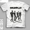 New Popular Coldplay Band Clolor In Black Cotton White All Size Unisex. Unisex T-Shirt