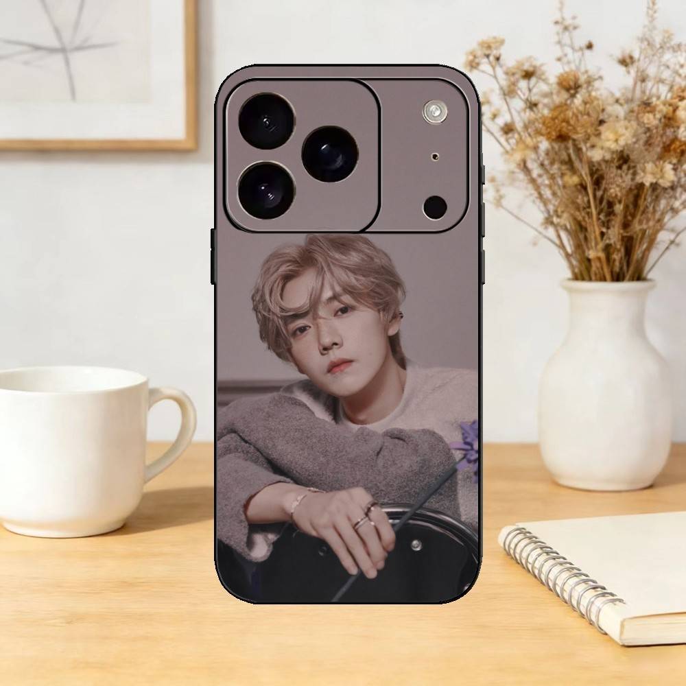 Lu Han Phone Case Silicone black Soft For IPhone 17,16,15,14,13,12,11,SE,Plus Pro Max