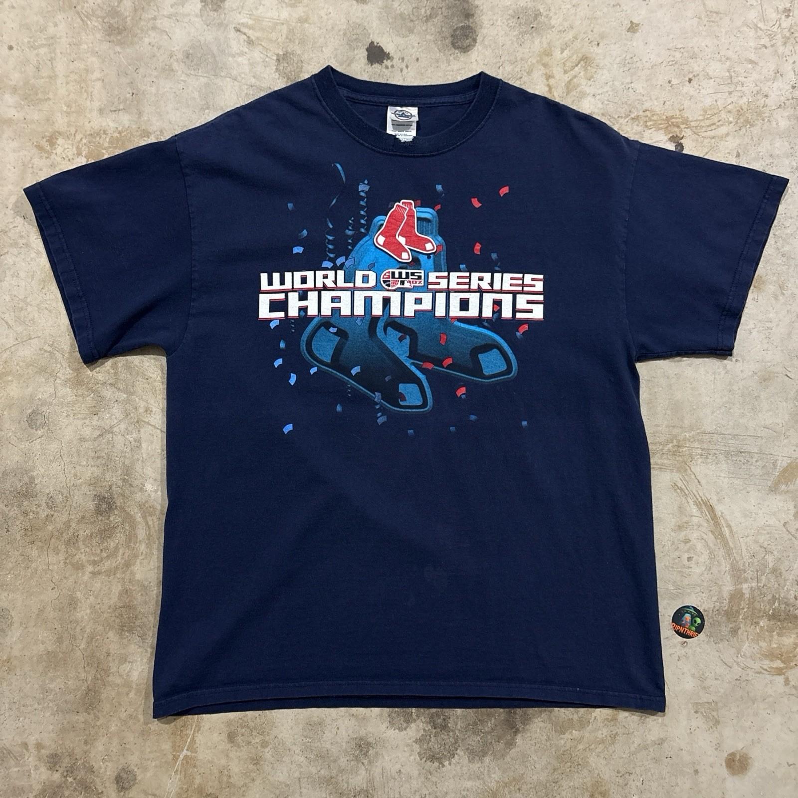 2007 Boston Red Sox MLB world series champions t shirt Unisex T-Shirt XXL