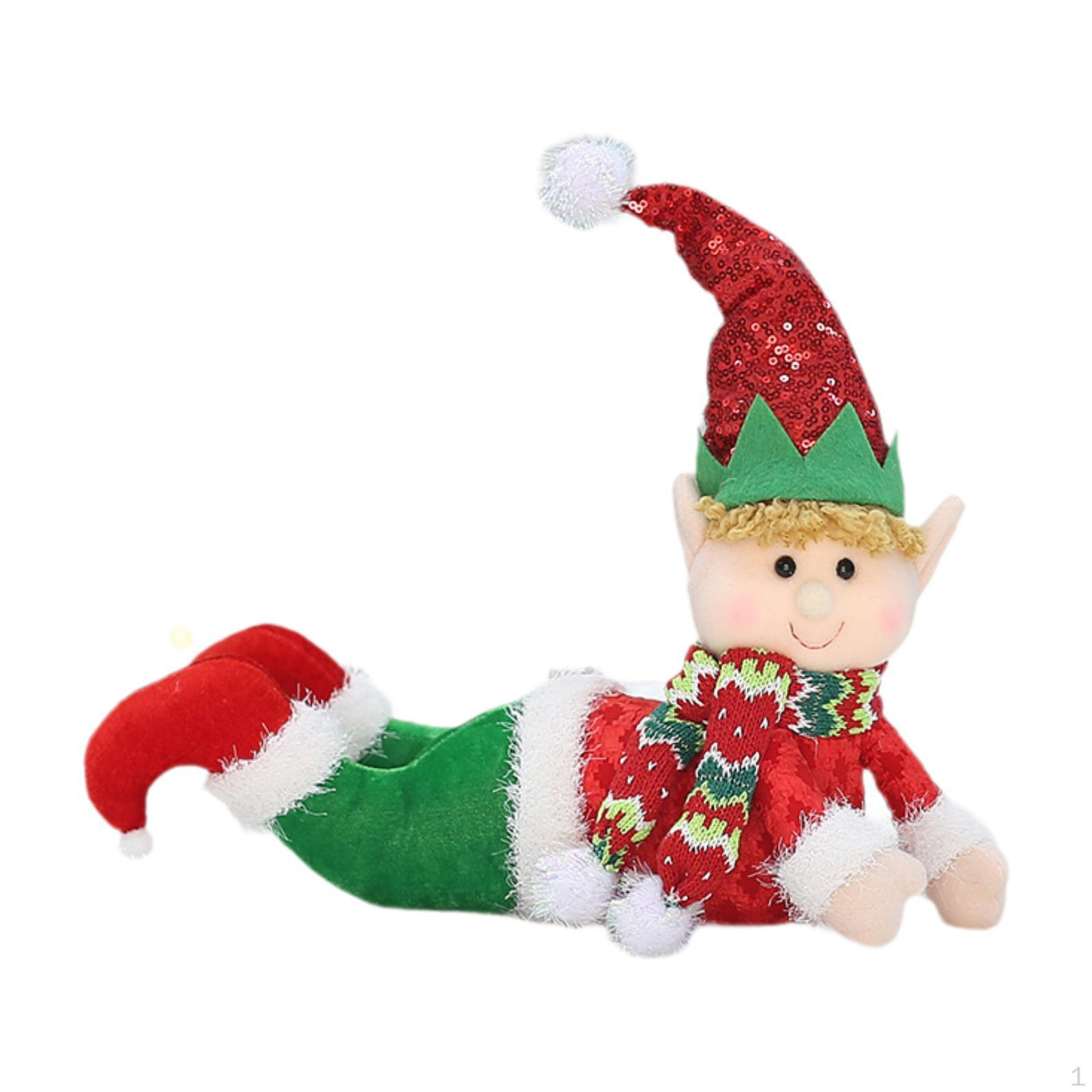 

Рождественский эльф кукла украшение книжная полка камин креативный рождественский декор орнамент Style E