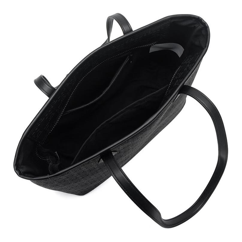 New Jordan Synthetic Leather Tote Bag, Shopping Bag, Handbag Unisex Black JD2443029AD-001