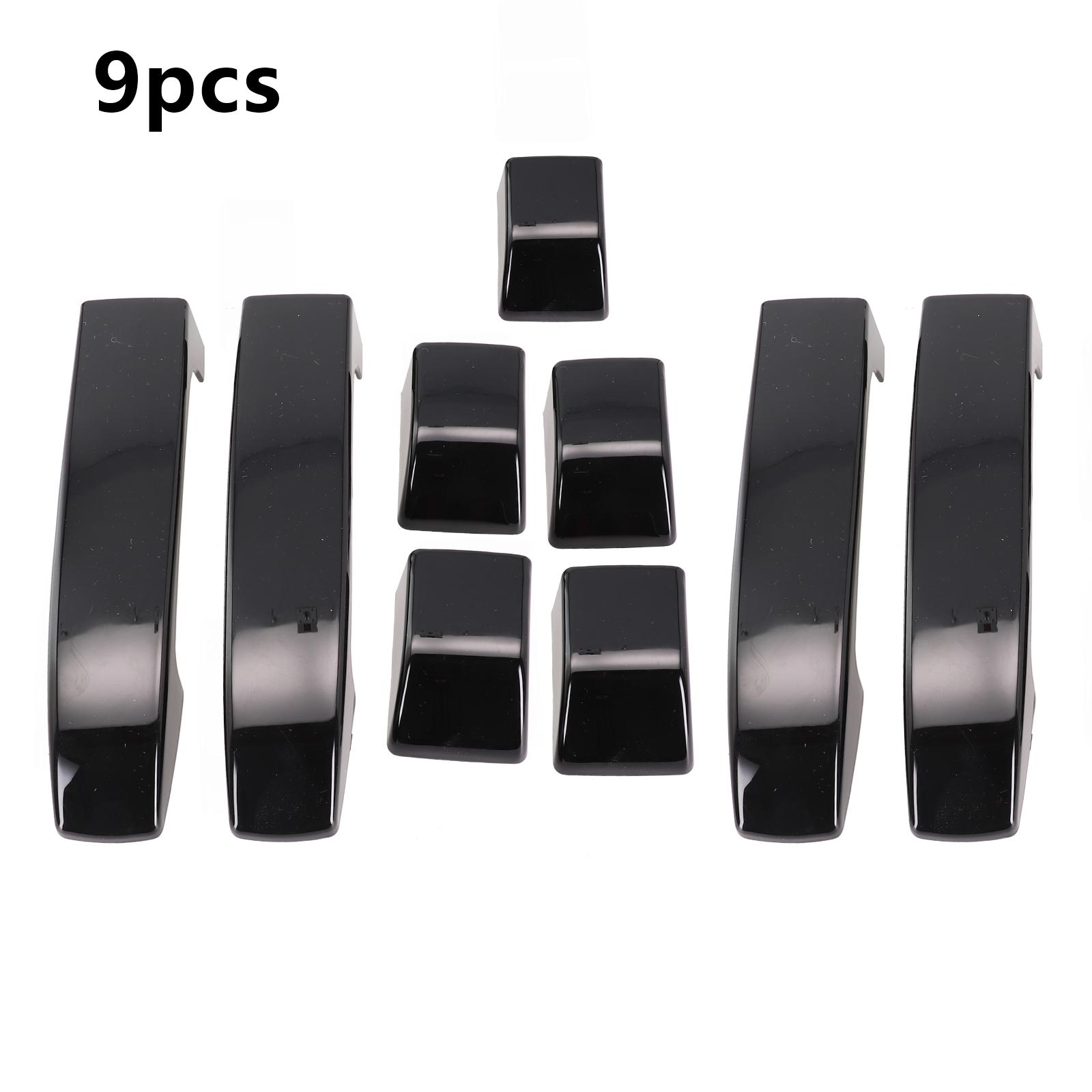 

9 шт. накладки на ручку, накладки, простая установка для Land Rover Range