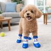 4 pieces/set Warm Pet Socks Booties Anti-Slip Pet Paw Protector Puppy Boots Dog Knit Socks  Outdoor