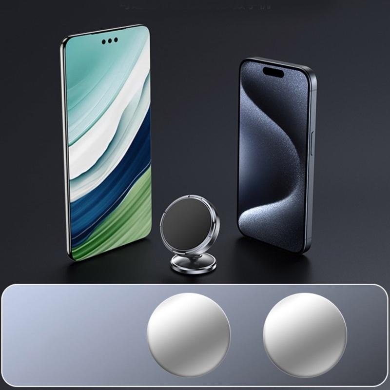 Secure Silicone Panel Car Phone Stand Bracket Rack Holder With Powerful Magnets for Easy Storage Safe Driving Experience