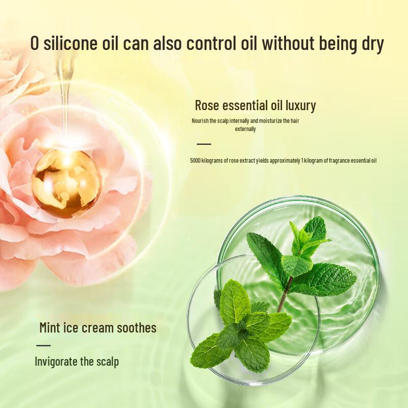 Adolph Non-Silicone Oil Control & Volumizing Shampoo