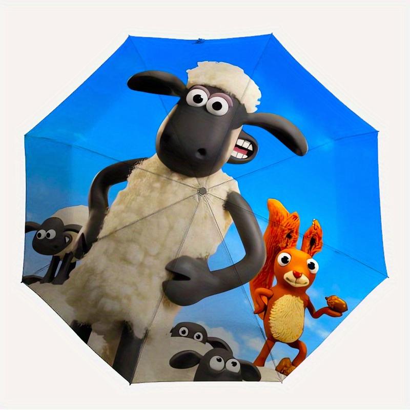 

1pc SheepSquirrel Themed High-quality Umbrella,Automatic Opening and Closing Umbrella,Multi-functional Umbrella G0811380
