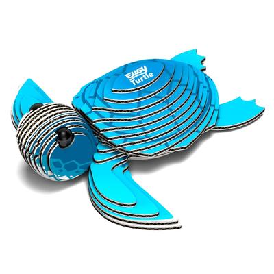 EUGY Turtle Paper Puzzle - A Fun Educational Toy for Elementary School Boys and Girls, As Well As Adults, Making It a Great Gift.