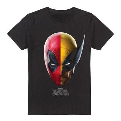 Deadpool & Wolverine Herren Deadpool & Wolverine Porträt T-Shirt