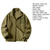 Faux Lambswool Jacket Coat Autumn Winter Zipper Placket Stand Collar Long Sleeve Solid Color Coat with Pockets