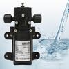 DC 12V 70W 6L Min Selbstansaugende Hochdruck-Membranpumpe Zwei Seitengewinde Wasserpumpe
