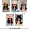 Fashion Thick Autumn Winter Basin Hat Fisherman Hat Fur Bucket Hat Soft Plush