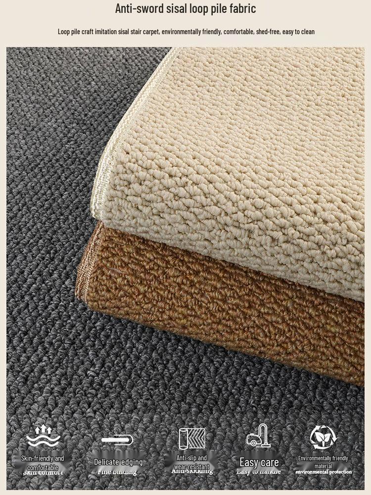 Thickened Self-Adhesive Non-Slip Stair Tread Mat for Solid Wood Stairs