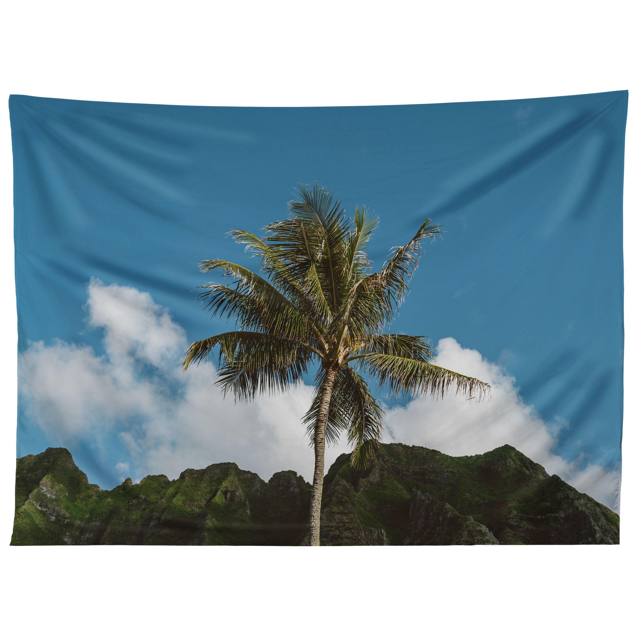 HAWAIIAN PALM tapestry 75x100