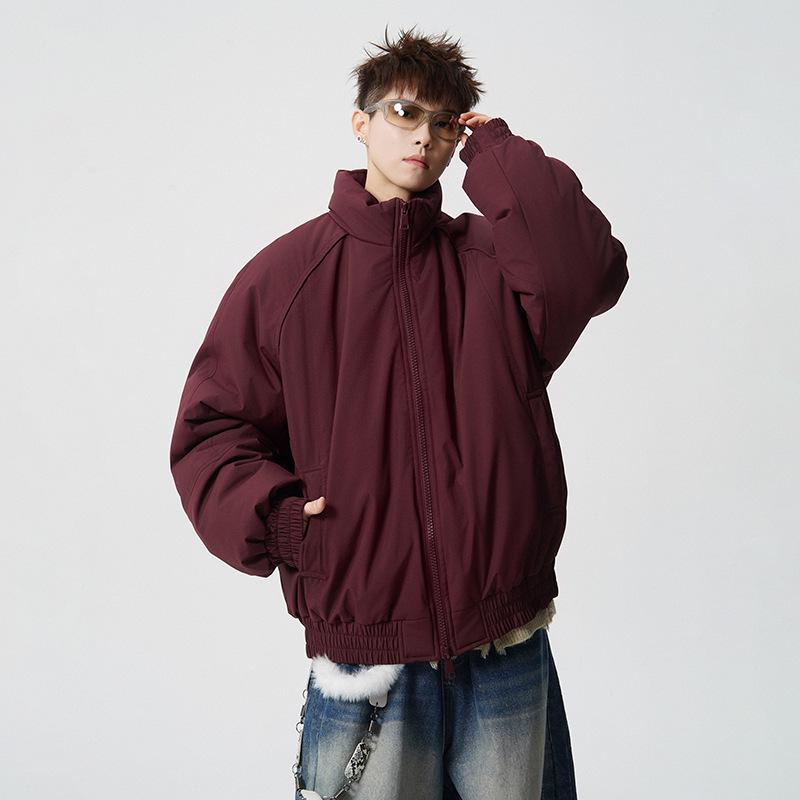 

Men s Thickened Warm Stand-up Collar Pilot Jacket for Autumn/Winter S