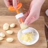 Manual Garlic Press Rotating Crusher Peeler Kitchen Tool for Mincing Puree Squeezing Household Cooking Gadget