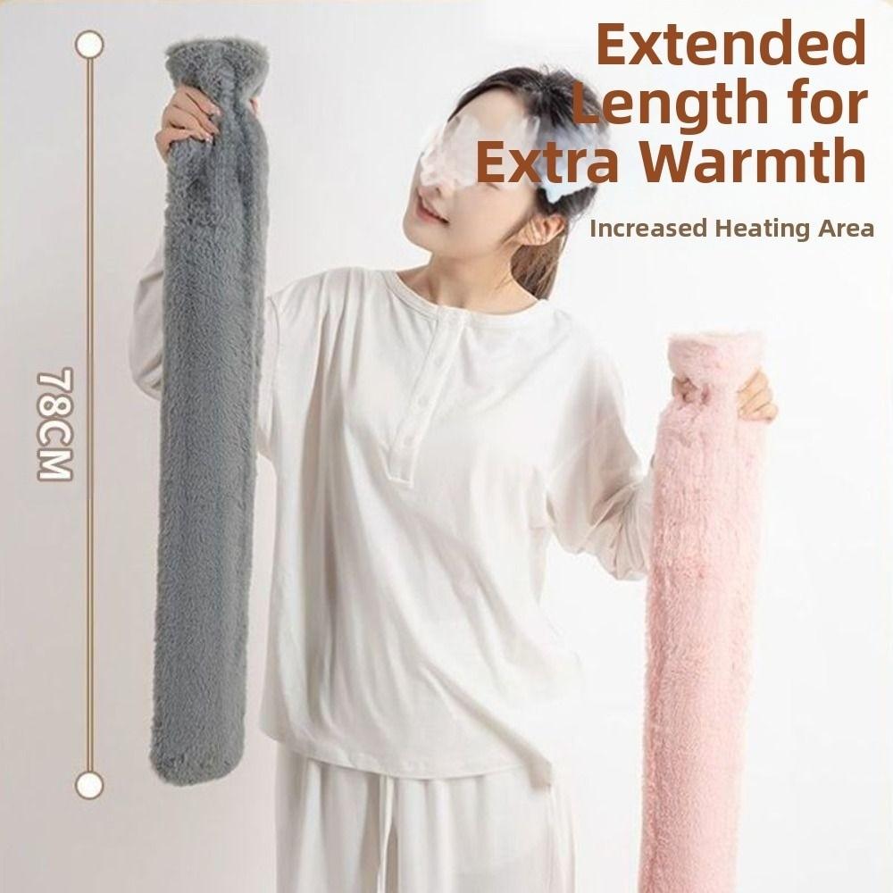 Leak-proof Warm Water Bag Removable Hand Warmers Soft Water-filled Waist Warmer  Hand