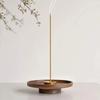 Creative Antique Solid Wood Incense Holder Modern Simplicity Household Desktop Decoration Indoor Pure Copper Line Incense Burner