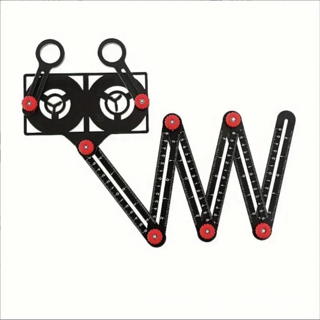 

Universal Six-Fold Tile Cutting Guide For Masonry And Tiling