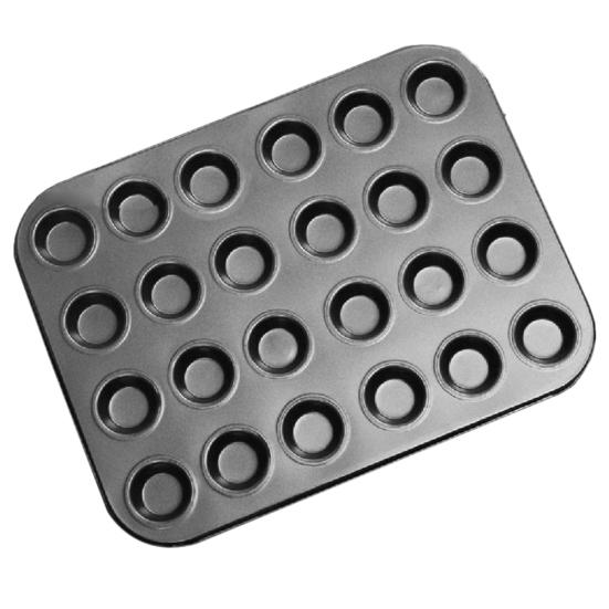 24-Cavity Non-stick Muffin Dessert Cup Cake Mold Tray Baking Pan Home DIY