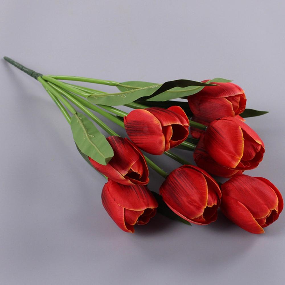Wedding Fake Tulips Fake Tulips Home Decor Plastic Plants