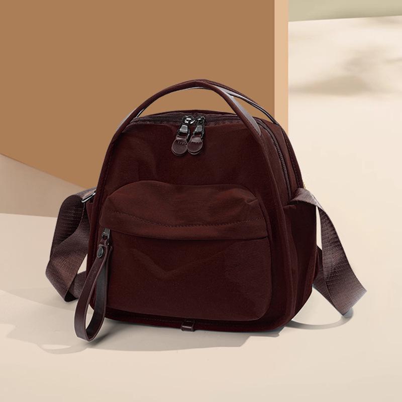 Vielseitige leichte Oxford-Stoff Damen Umhänge- und Schultertasche