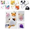 Reversible Flip Cat Plush Stuffed Toy Soft And Cute Animal Doll For Children Gifts