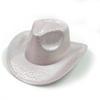 Color Blocks Laser Cowboy hat Western cowboy men and women retro party stage party Cowboy hat outdoor knight hat Wholesale