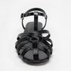 Fashion Hollow Narrow Band Gladiator Sandals for Women Luxury Ankle Strap Buckle Design Flat Sandals Summer Sexy Beach Sandals