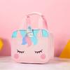 Kinder Lunchtasche Kindergarten Schüler Cartoon Tragbar Isolierte Thermische Lunchbox Tasche Rosa