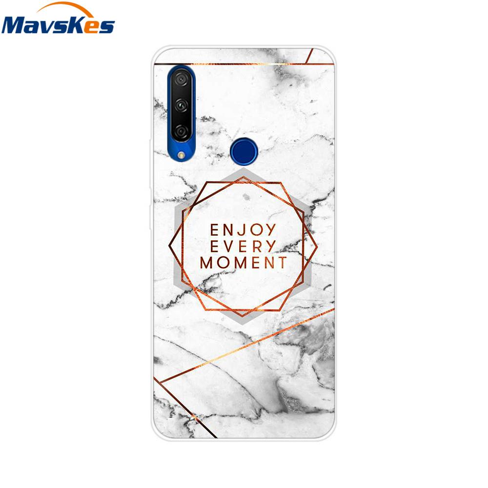 Painted Case For Alcatel 1S 2020 5028Y 5028D Case TPU Soft Silicone Cover Funda For Alcatel 1S 2020 Case Cover Etui Bumper Coque