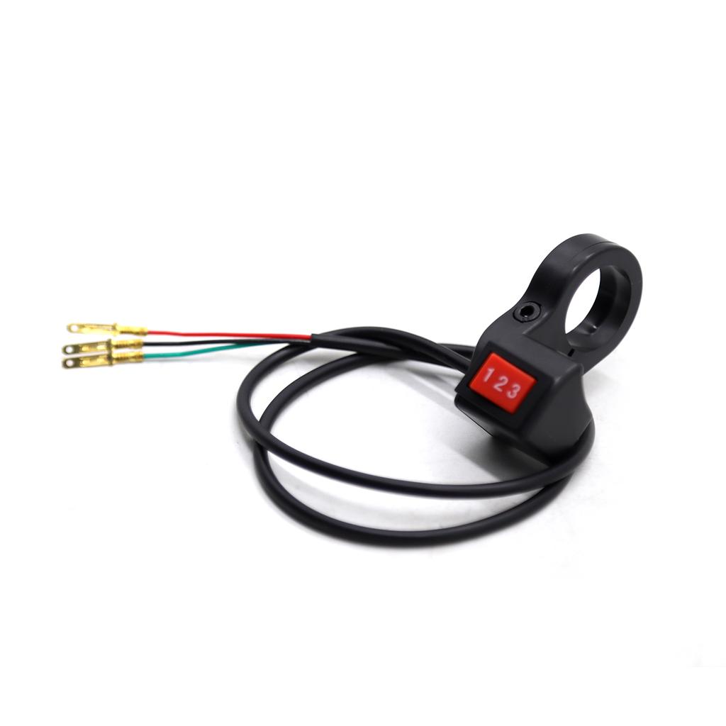 Motorcycle 123 Switch 22mm 7 8in Handlebar Switch Shift Handlebar Electric 3 Speed Module Switch Shift for Motorcycle E