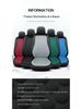 Cool Silk All-Season Car and Office Seat Cushion, Universal Fit for Sedan and Home.