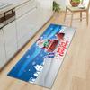Christmas Kitchen Sand Carpet Doormat Long Floor Mat