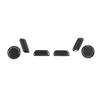 For Rivian R1T R1S 2022-2025 ABS Carbon Fiber Car Seat Adjustment Button Cover Trim Interior Car Accessories