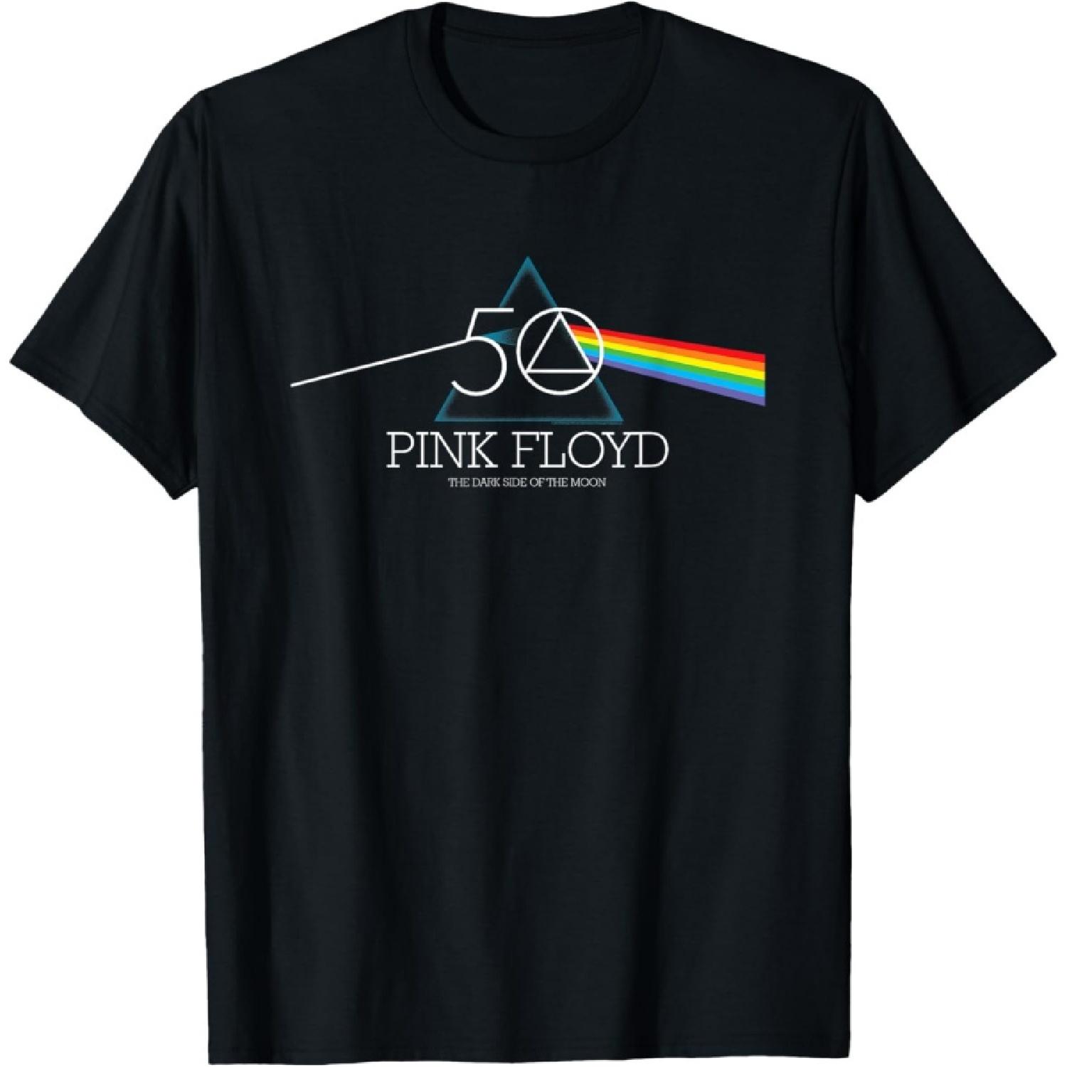 Pink Floyd The Dark Side of The Moon 50th Anniversary Prism T-Shirt S чёрный
