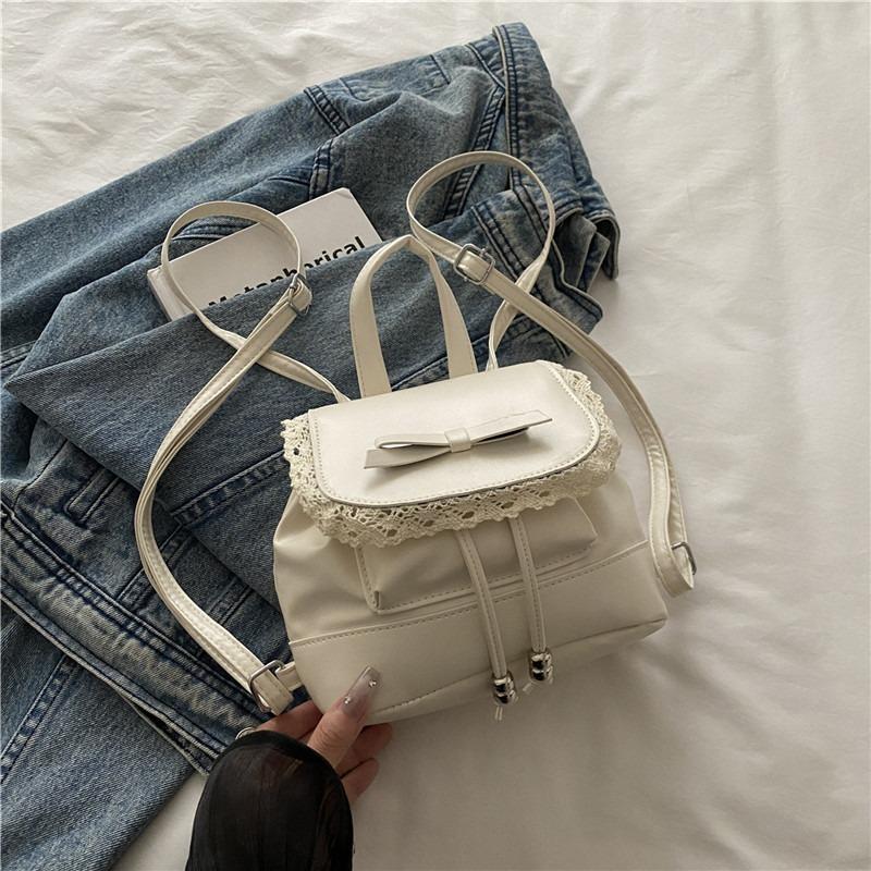 Fashion trend simple niche design small backpack summer new casual women's personalized backpack