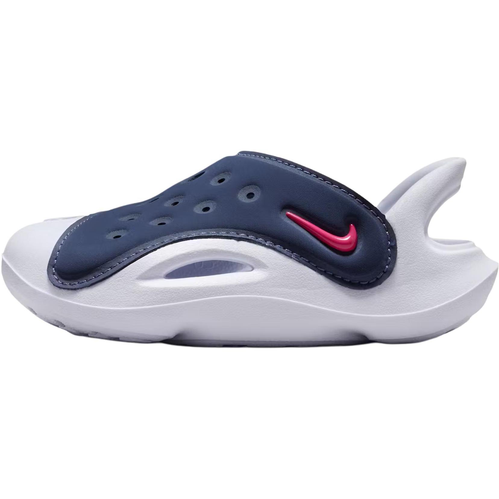 

Nike Aqua Swoosh Abrasion Resistant Abrasion Resistant Low top Toddler Shoes Marine Blue/White/Pink Infant And Toddler FN0875-401 23.5