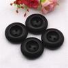 10Pcs Black Button Versatile Clothes Jacket Buttons Suit Buttons Windbreaker Sweater Buttons Resin Coat Buttons