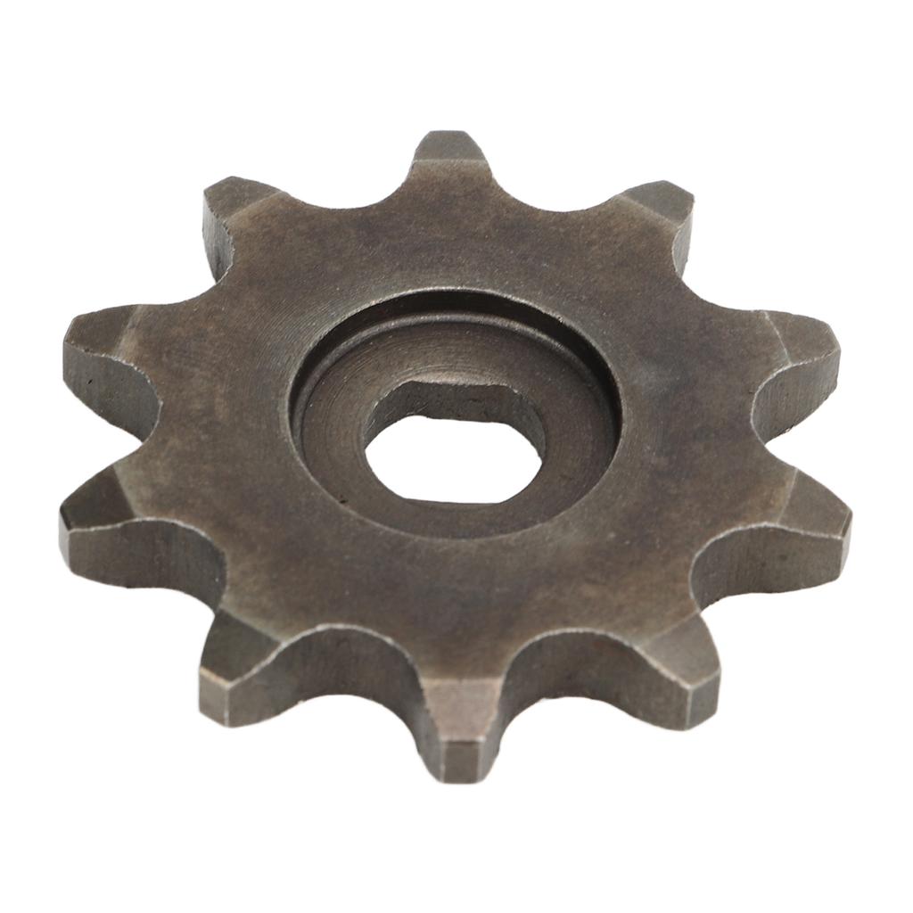 10 Teeth Bike Motor Sprocket Carbon Steel Replacement 10T Bike Chain Sprocket for Gear Motor 5mm