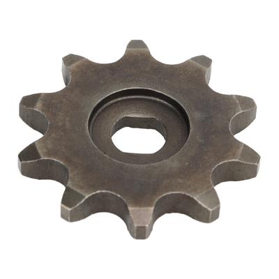 10 Teeth Bike Motor Sprocket Carbon Steel Replacement 10T Bike Chain Sprocket for Gear Motor 5mm