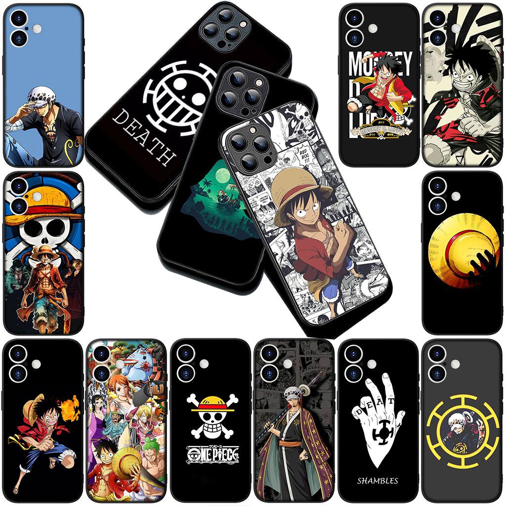 Cover for Motorola Moto G22 G23 G32 G53 G60 G72 G64 G20 G8 G9 Plus Power E13 E20 E32 Case Trafalgar D Water Law One Pieces Luffy
